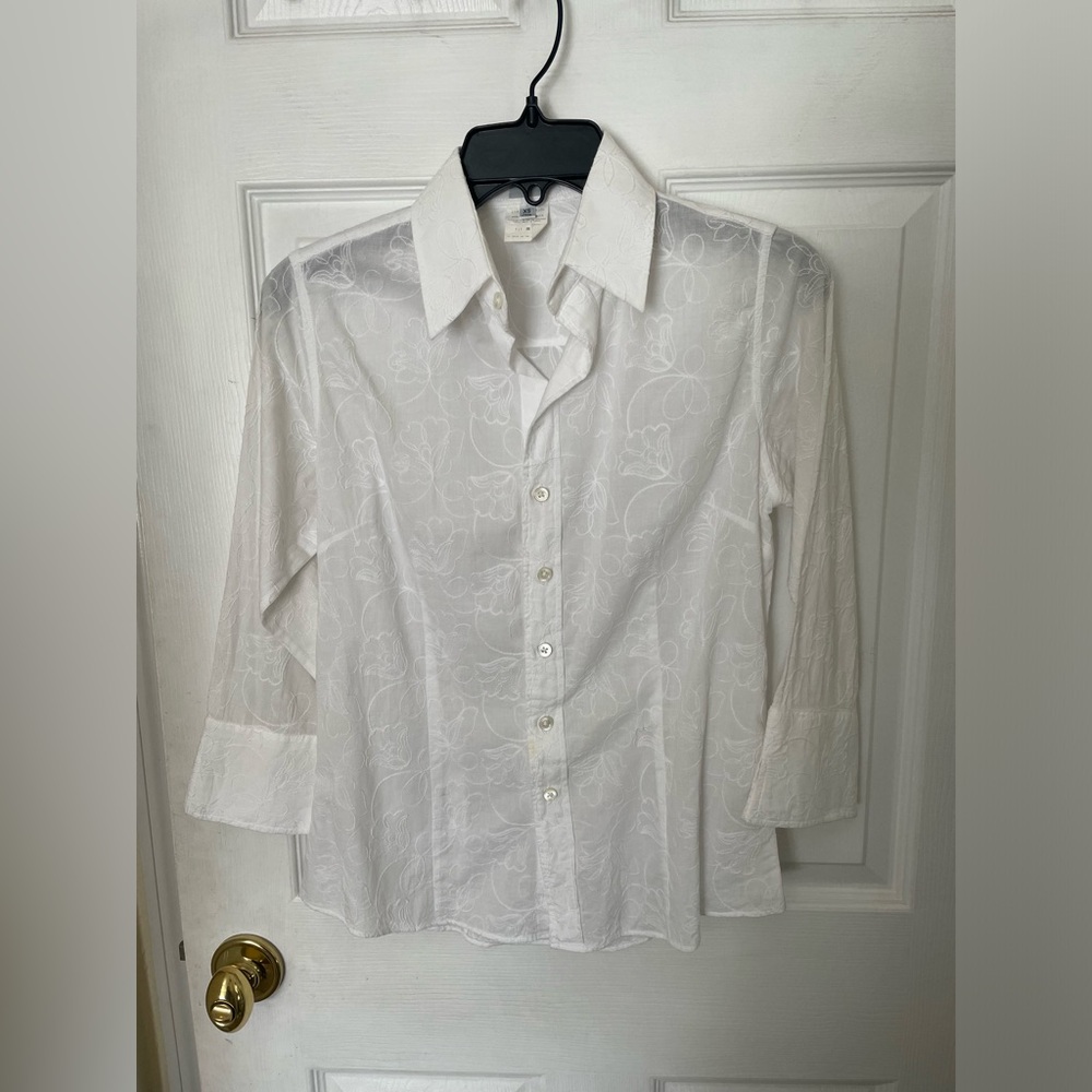 Craig Taylor White Botton Down Shirt